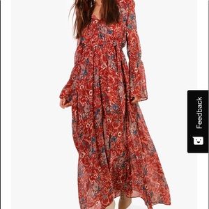 Boho Maxi Dress Brand New